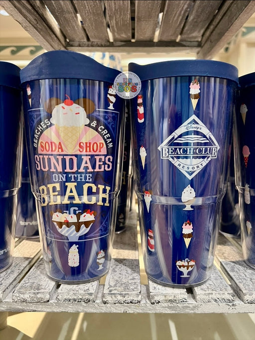 WDW - Disney’s Beach Club Resort 2026 - Tervis Beach & Cream Soda Shop ToGo Tumbler 24oz