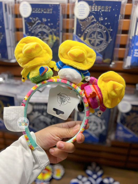 DLR/WDW - Mexico Epocot World Showcase 2026 - Donald Duck, Jose & Panchito Headband