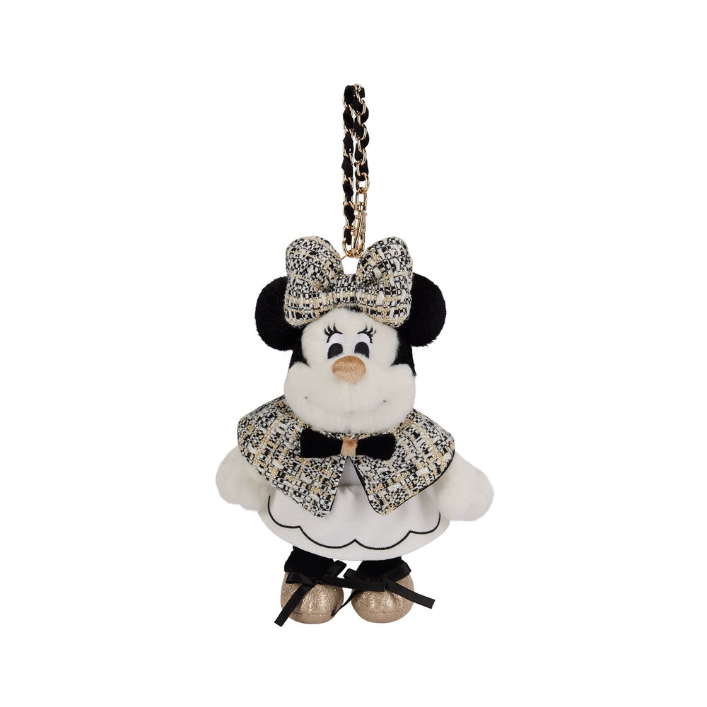 SHDS - 2025 Disney Platinum Party Collection x Minnie Mouse Plush Keychain (Release Date: Sept 9, 2025)