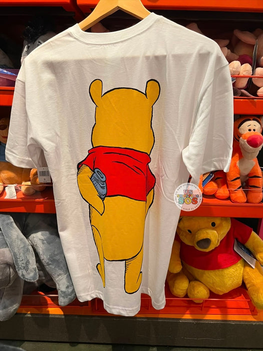 DLR/WDW - Winnie the Pooh & Friends 2026 - Pooh Park Logo Double-Side White Graphic T-shirt (Adult)