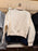 HKDL - 2026 Hong Kong Disneyland Castle & Heart 1/4 Zip Pullover for Adults (Color: Cream)