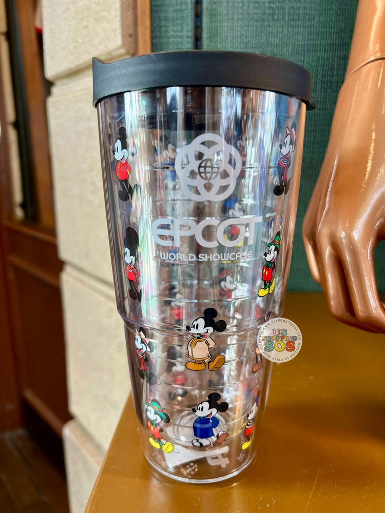 WDW - Epcot World Showcase - Tervis Mickey All-Over-Print Tumbler 24oz