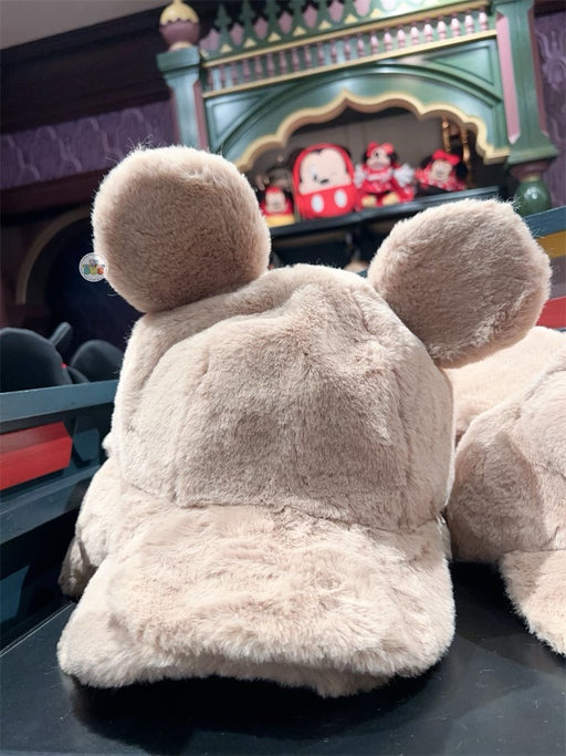 HKDL - Fluffy Cap x Mickey Mouse (Brown)