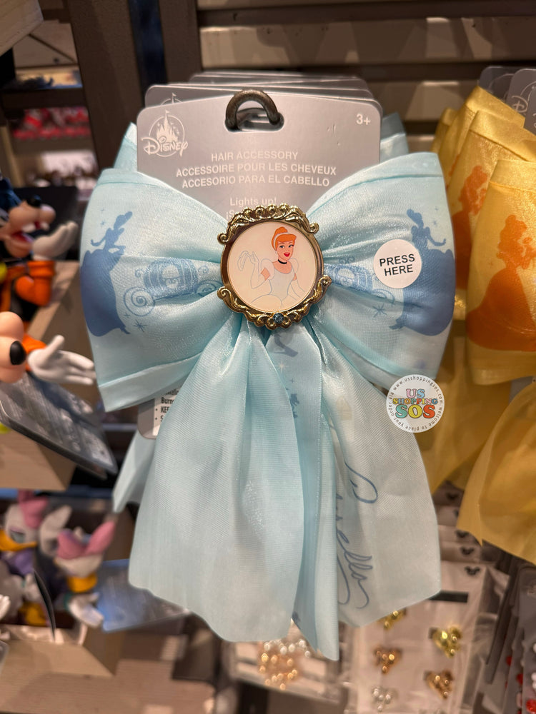 DLR/WDW - Disney Princess - Cinderella Light-Up Bow Hair Clip