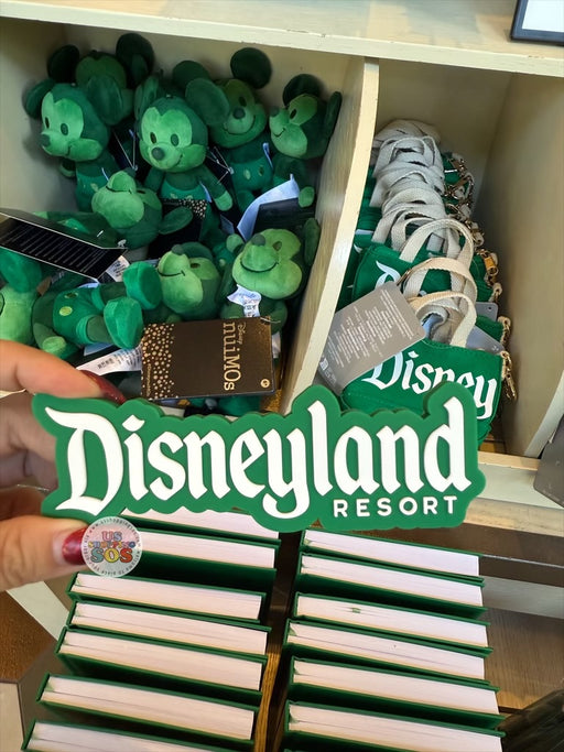 DLR/WDW - Logo Mania 2026 The Tik Tik Tik Room - Emerald Green Park Logo Magnet