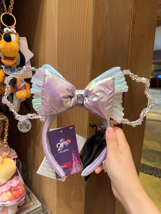 HKDL - 20th Anniversary Grand Celebration - Minnie Mouse Light-Up Ear Headband