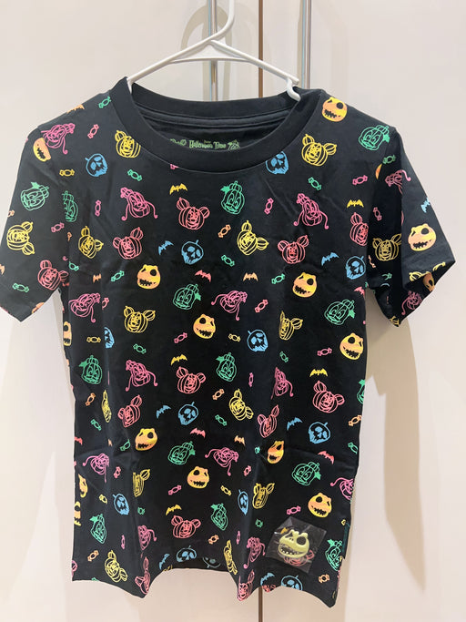 HKDL - Disney Character Halloween T Shirt for Adults Size XS (Glow in the Dark)