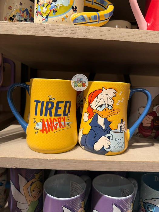 DLR/WDW - Sleepy Grumpy “Too Tired To Be Angry” Coffee Mug