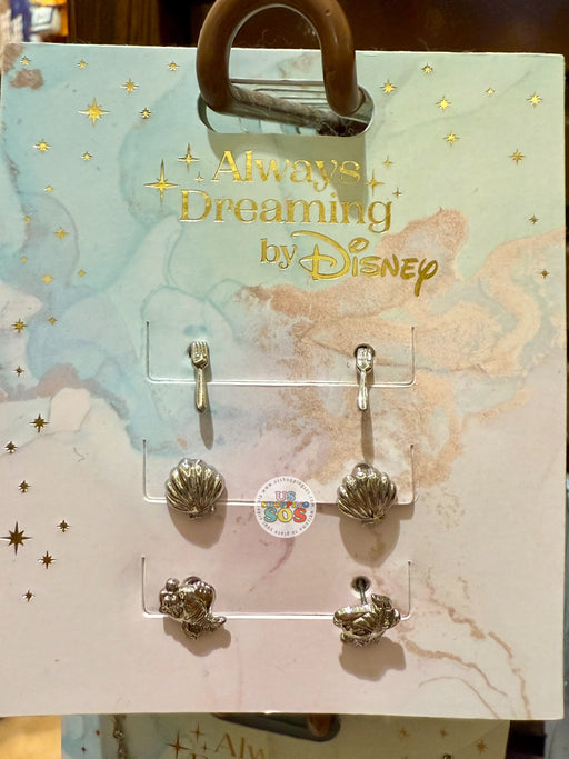 DLR/WDW - Always Dreaming by Disney - The Little Mermaid Earrings Set