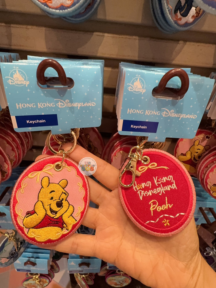 HKDL - 2026 Hong Kong Disneyland Embroidered Keychain x Winnie the Pooh