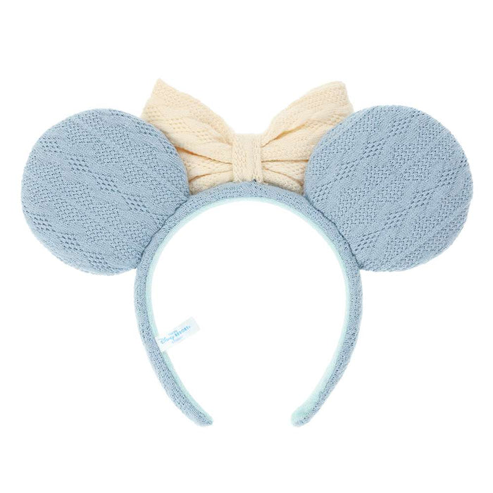 TDR - Minnie Mouse White Color Bow Knit Ear Headband (Release Date: Nov 20, 2025)