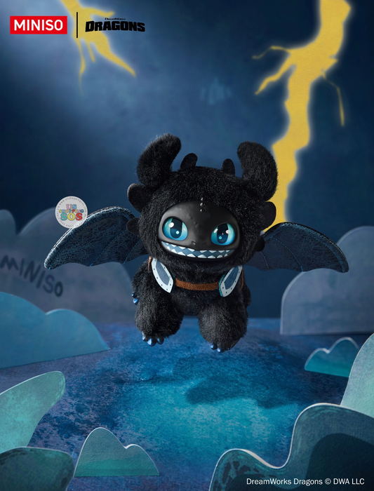 MINISO China - 2026 How to Train your Dragon The Dragon League Tale of Berk Vinyl Plush Keychain Blind Box