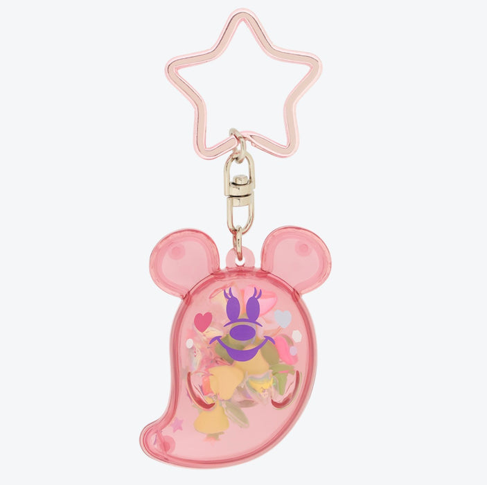 TDR - 2026 Disney Halloween x Mickey & Minnie Mouse 'Scared Ghost & Pumpkin Lantern Collection x Keychains Set of 2 (Release Date: Sept 15, 2026)