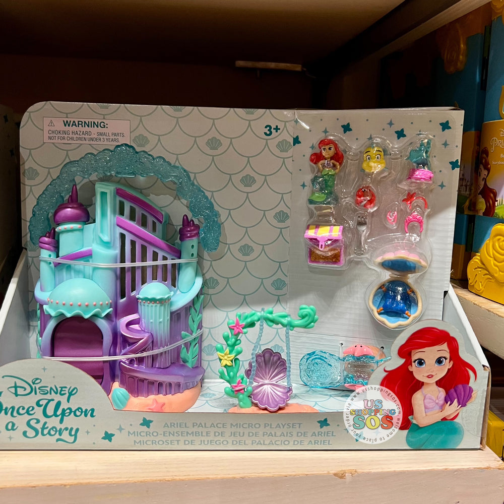 DLR/WDW - Disney Once Upon a Story - Ariel Palace Micro Playset