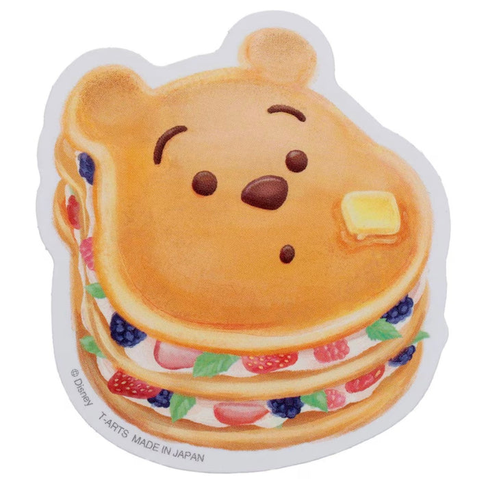 Japan Takara Tomy - Disney Character Nui Bread Sticker Set of 3 Types Pancake (Pooh) Maritozzo (Pooh) Donut (Pooh) (Release Date: Jul 18, 2026)