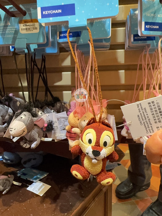 HKDL - Chip "Japan Fabric Like" Plush Keychain