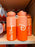 DLR/WDW - Logo Mania 2026 Park Hopper - Bright Orange Park Logo Stainless Steel Water Bottle 1L