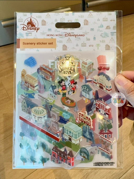 HKDL - Park Attractions 2026 - Scenery Sticker Set