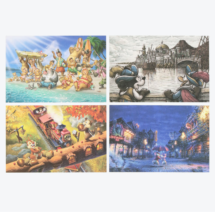 TDR - Tokyo Disney Resort 10 Postcards Set
