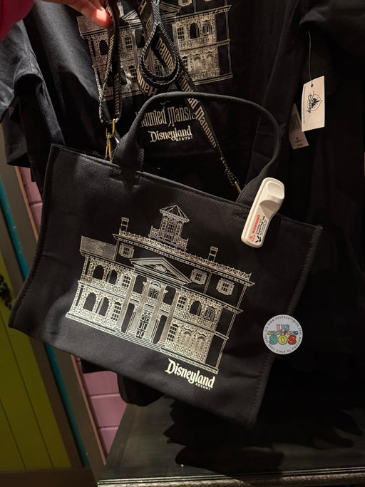 DLR/WDW - The Haunted Mansion - The Mansion’s Blueprint Crossbody Tote Bag