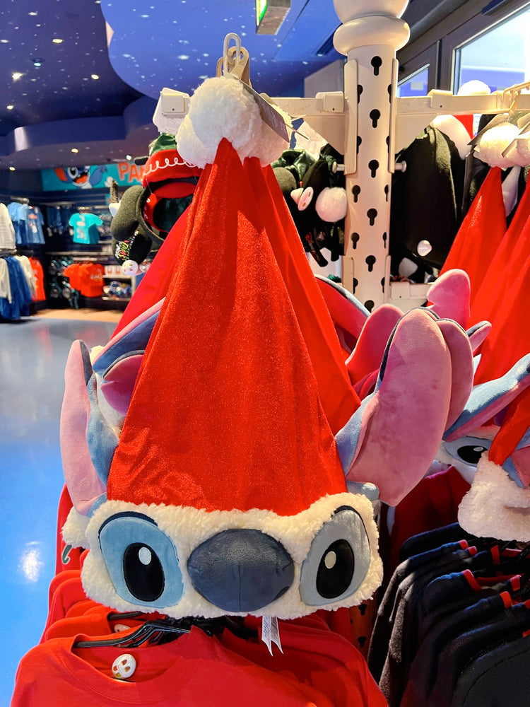 DLP - 3D Stitch Face Santa Hat for Adults