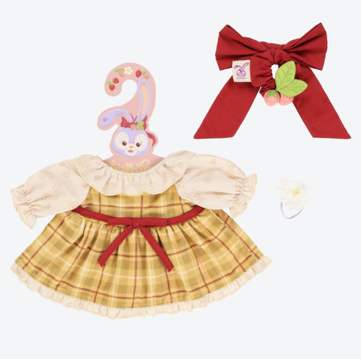 TDR - Duffy & Friends "Heartfelt Strawberry Gift" Collection x StellaLou Plush Toy Costume (Release Date: Jan 15)