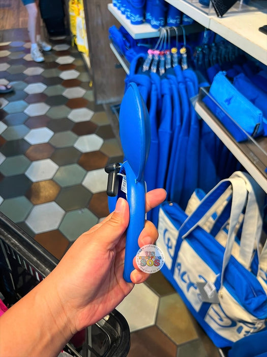 DLR/WDW - Logo Mania 2026 Last Day of Trip Blues - Cobalt Blue Mickey Imitation Leather Headband