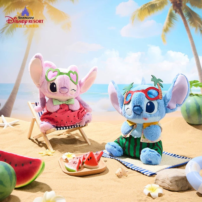 SHDL - 2025 Stitch & Angel Tropical Beach Collection x Angel Plush Toy