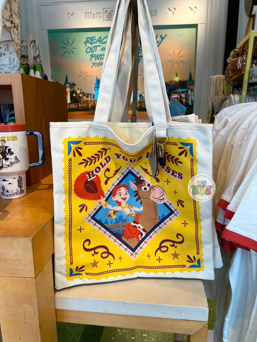 DLR/WDW - Toy Story 5 - Jessie & Bullseye Canvas Tote Bag