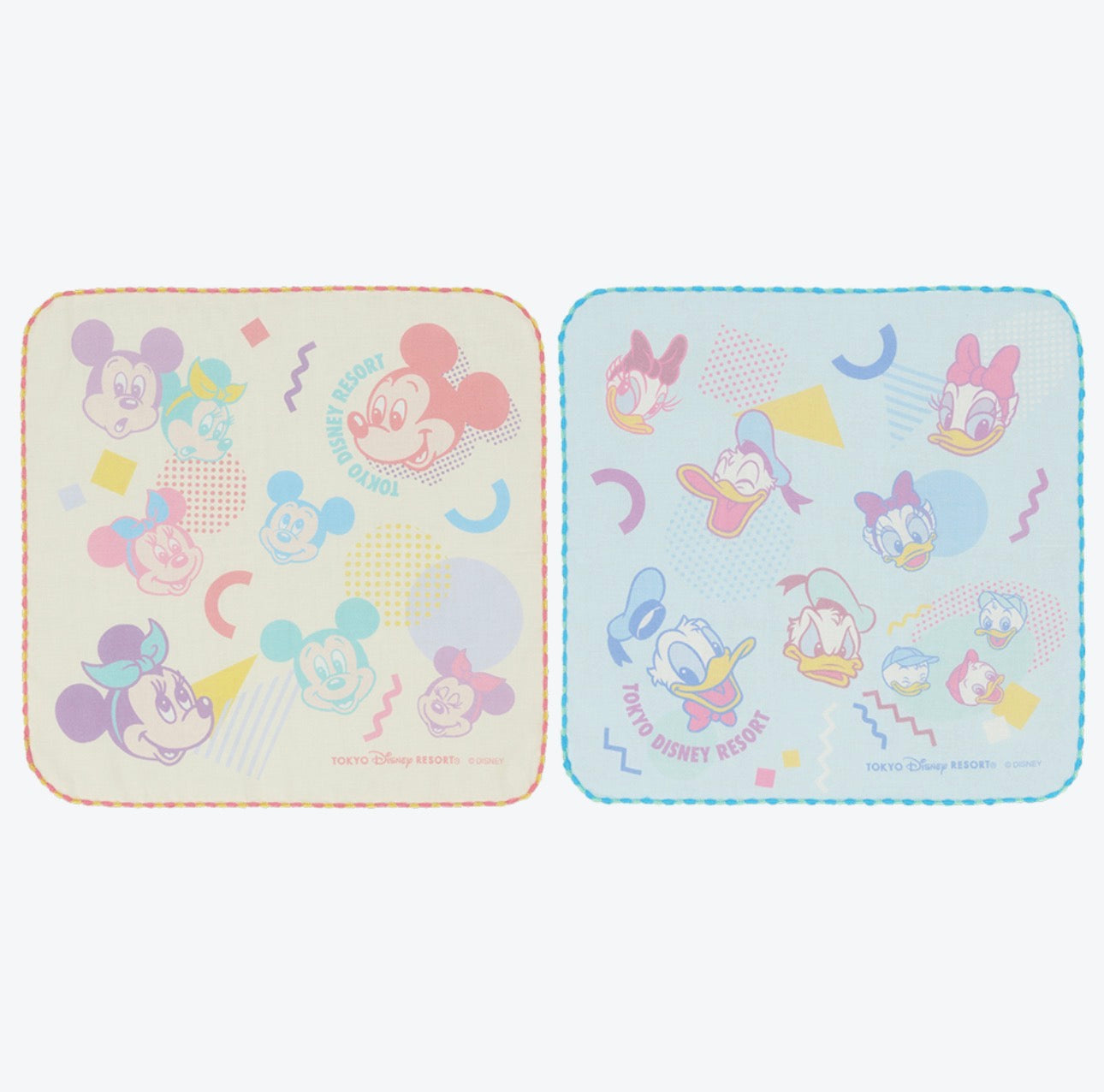 TDR - 2026 Mickey & Friends Mini Towels Set of 2 (Release Date: Oct 8, 2026)