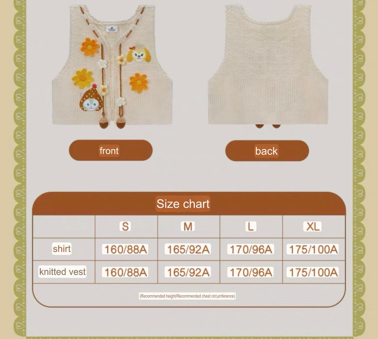 SHDL - 2026 Duffy & Friends Autumn Moments Collection x Duffy & Friends Long Sleeve Shirt for Adults (Release Date: Oct 22, 2026)
