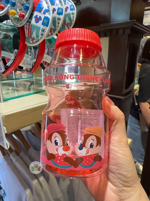 HKDL - 2026 Mickey and Friends Vintage Hong Kong Collection x Chip & Dale Plastic Drink Bottle