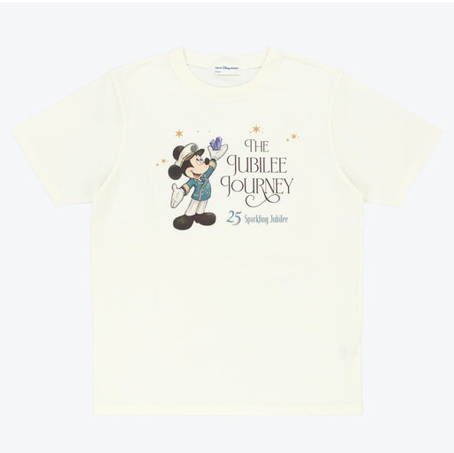 TDR - Tokyo DisneySea 25th Anniversary "The Jubilee Journey" x Mickey Mouse T Shirt for Adults (Release Date: May 25, 2026)