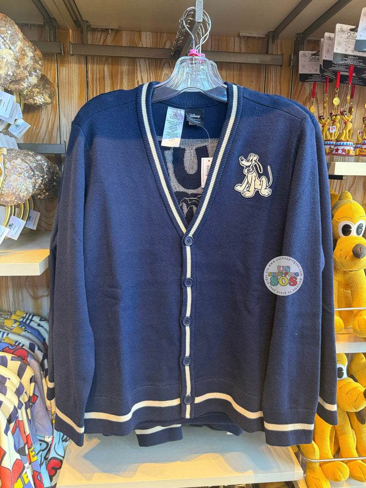 DLR/WDW - Pluto 95 Years - Her Universe Navy Cardigan (Adult)