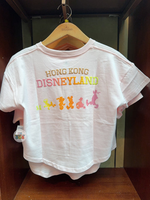 HKDL - Mickey & Friends ‘Hong Kong Disneyland’ Cropped Short Sleeve for Adults