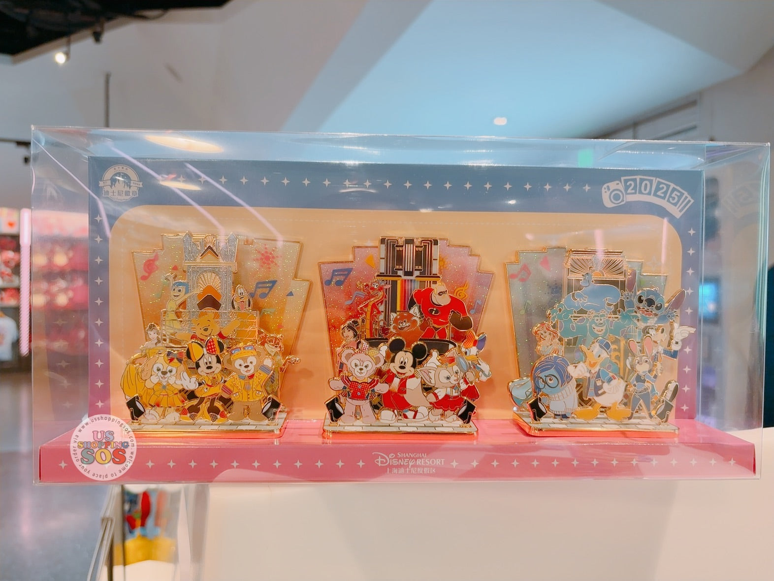 SHDL - Pin Trading Fun Day 2025 x Disney Parades Mickey & Friends Pins Set Limited Edition 300