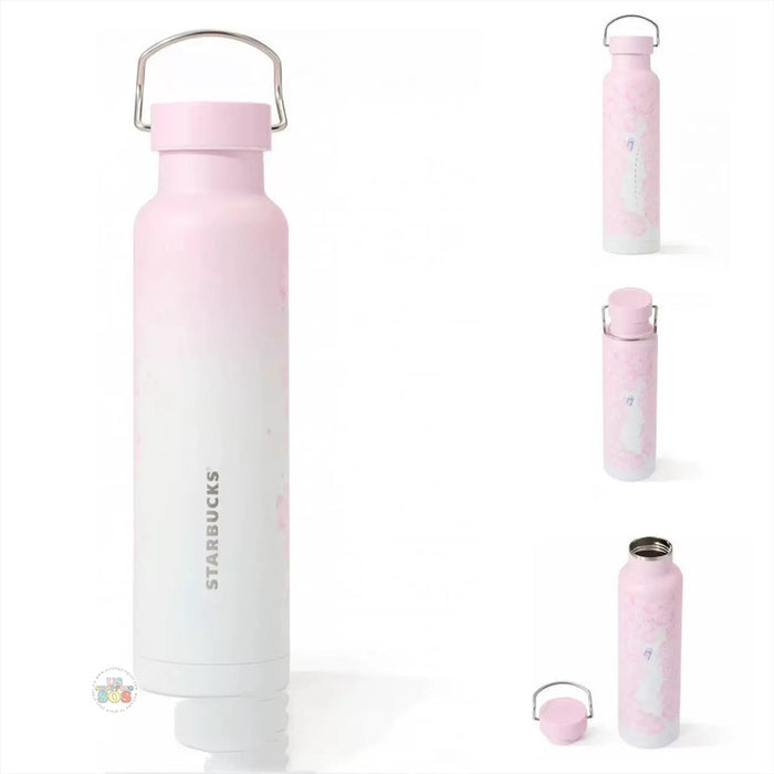 Starbucks China - Sakura Cherry Blossom 2025 x 16. Stainless Steel Bottle 680ml (Release Date: Feb 11, 2025)
