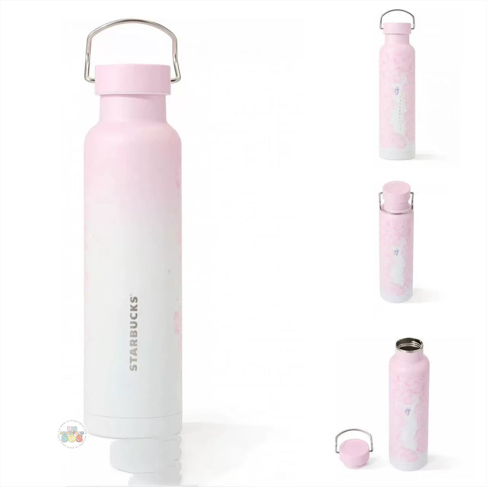 Starbucks China - Sakura Cherry Blossom 2025 x 16. Stainless Steel Bottle 680ml (Release Date: Feb 11, 2025)