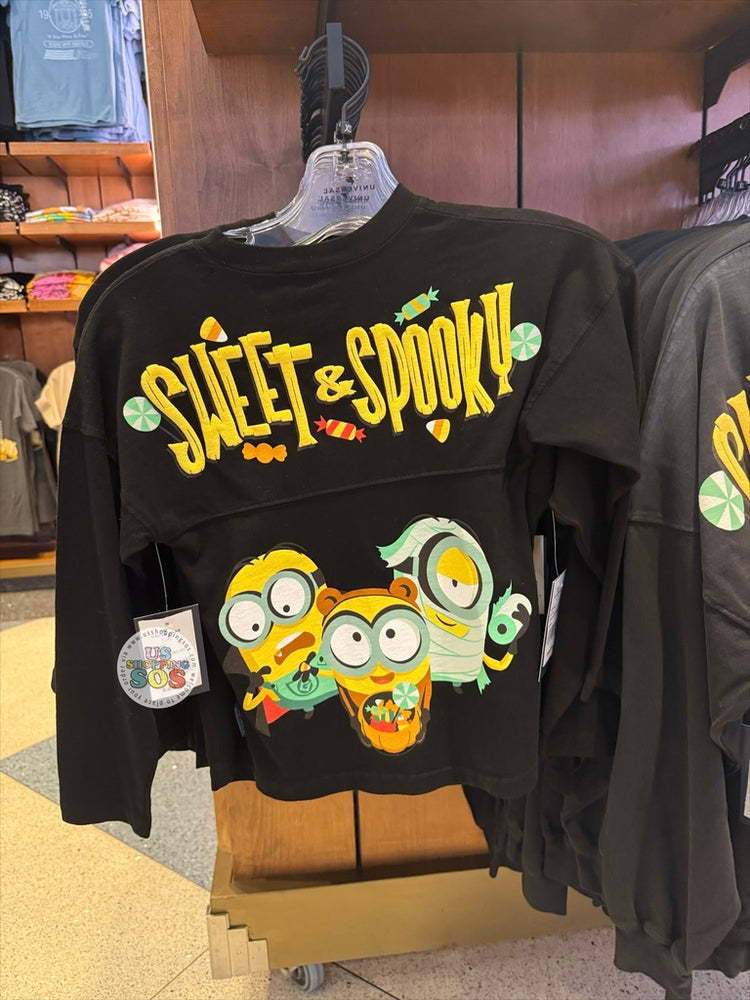 Universal Studios - Halloween 2026 - Spirit Jersey The Minions Black Pullover (Kids)