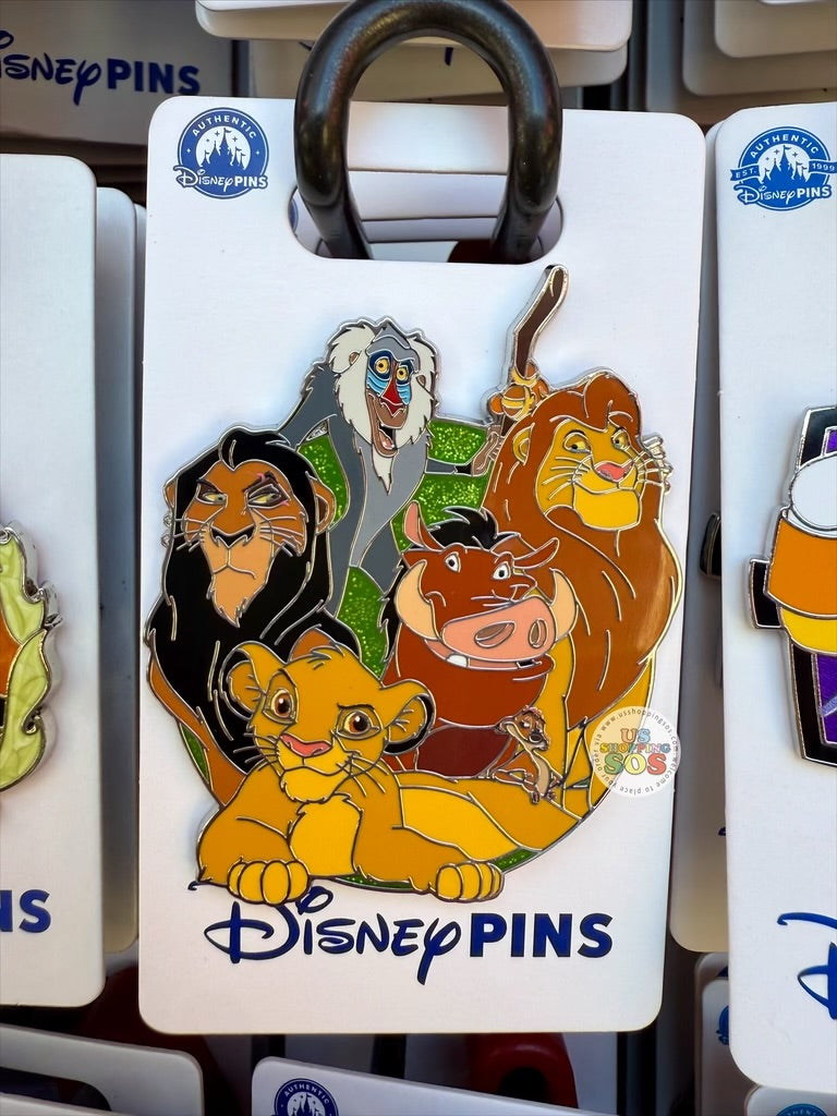 DLR/WDW - Character Cluster Series 2025 The Lion King Pin