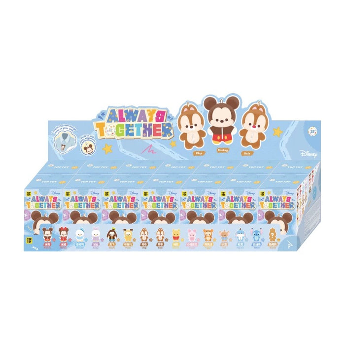 TOPTOY - 2026 Disney Friends ‘Always Together’ Plush Keychain Blind Box (Release Date: Jul 17, 2026)