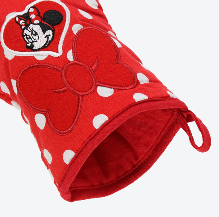 TDR - Minnie Mouse Cute Heart & Dot Pattern Mitten (Release Date: Feb 8)