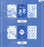 SHDL - Duffy & Friends Blue and White Collection x Duffy & Friends Clear Notebooks Set
