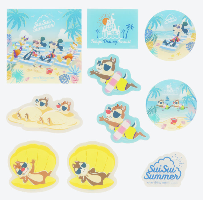 TDR - Sui Sui Summer Collection x Mickey & Friends Stationary Set (Release Date: June 13, 2024)