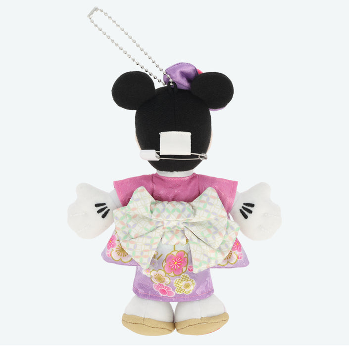 TDR - 2026 Happy New Year Mickey & Friends Collection x Minnie Mouse Plush Keychain (Release Date: Dec 1, 2025)