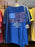 WDW - EPCOT World Showcase - Flag Icon American Adventure USA Royal Blue Graphic Tee (Adult)