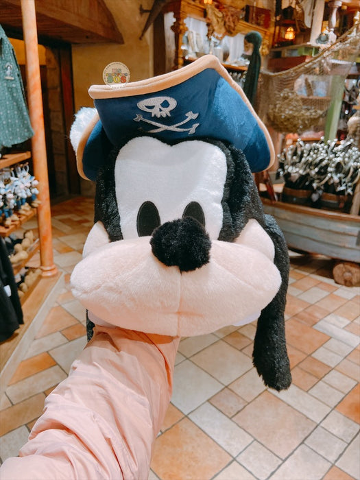 SHDL - Mickey & Goofy Pirates In The Caribbean Collection x Goofy Big Head Plush Hat for Adults