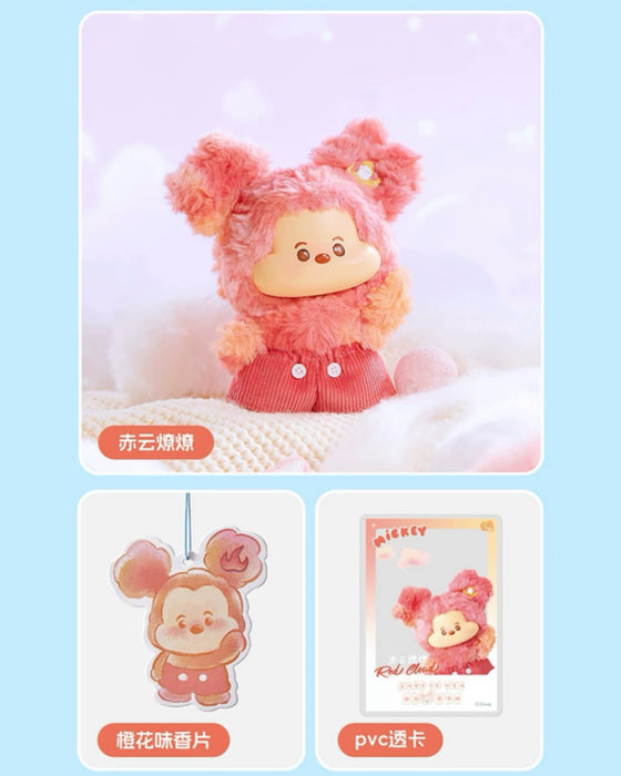 MINISO - Disney Mickey Mouse Head in the Clouds Vinyl Plush Pendant Mystery Blind Box