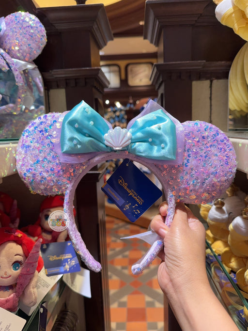 HKDL - 2026 Mickey’s PhilharMagic x Ariel Sequin Ear Headband