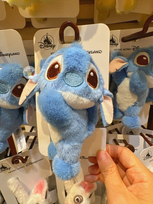 HKDL - Stitch Hair Clip with Hug Plush Style